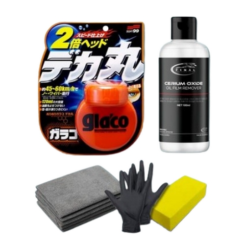 파이널 파이널 산화세륨 유막제거제 액상형 + 글라코 G38