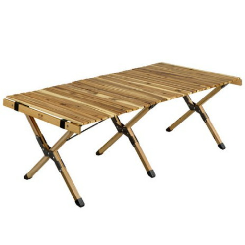 휴겔 우드 롤 테이블 120cm