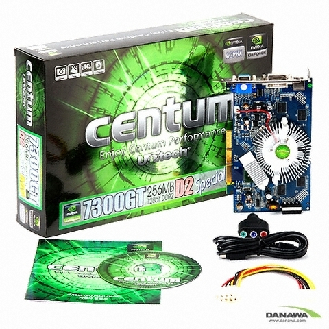 유니텍전자 지포스 7300GT CENTUM D2 Special 256MB AGP_이미지