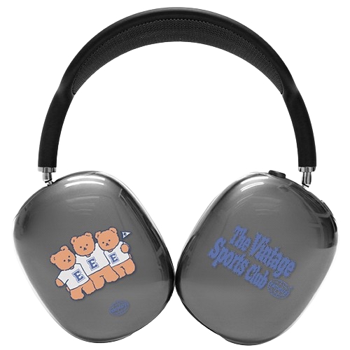 어프어프 에어팟 맥스 SPORTS CLUB COVY 클리어 하드 케이스 (정품)_이미지