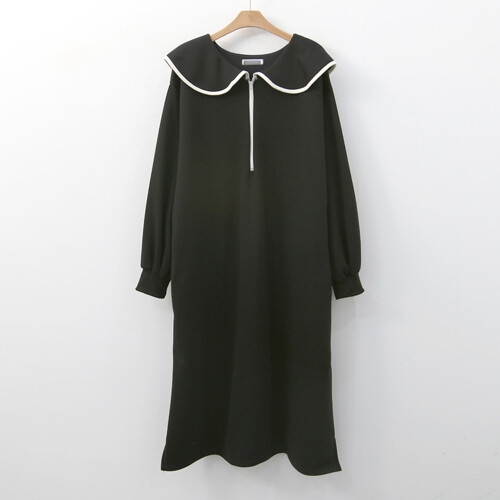 기모세일러지퍼원피스 GRQ106M311 빅사이즈