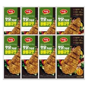 하림 맛닭가슴살  바베큐맛 100g (8개)