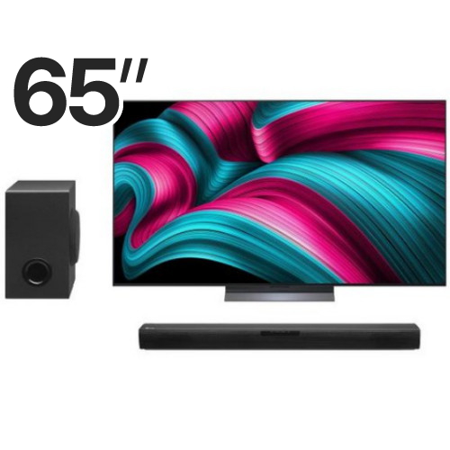 LG전자 올레드 evo AI OLED65C5FNA (스탠드+사운드바, SQC1)_이미지