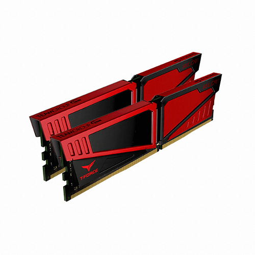 TeamGroup T-Force DDR4-2666 CL15 VULCAN Red 패키지 (16GB(8Gx2))_이미지