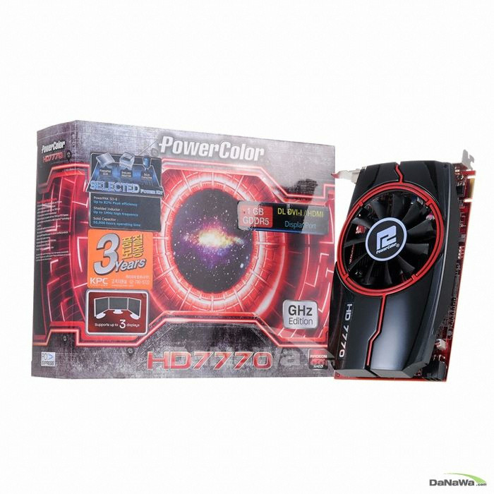 PowerColor 라데온 HD 7770 D5 1GB KPC_이미지