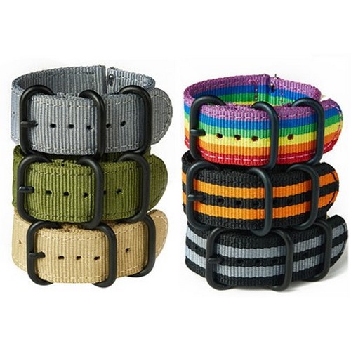 바우앤샵 갤럭시워치7 3링 프리미엄 나토밴드