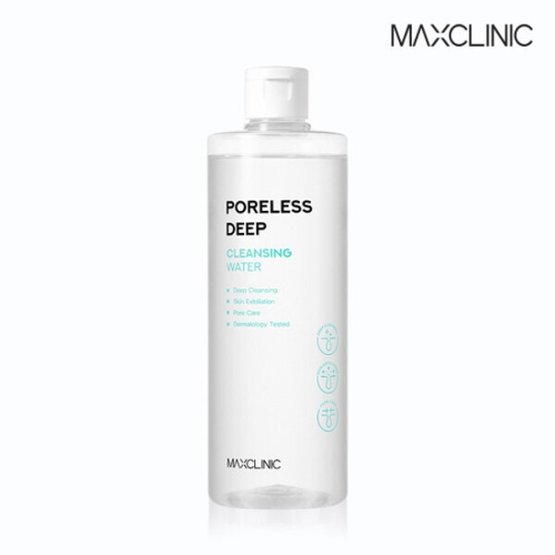 맥스클리닉 포어리스 딥 클렌징 워터 400ml (6개)_이미지