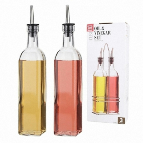  시노글라스 뉴 스파우트 오일병 세트 대 500ml