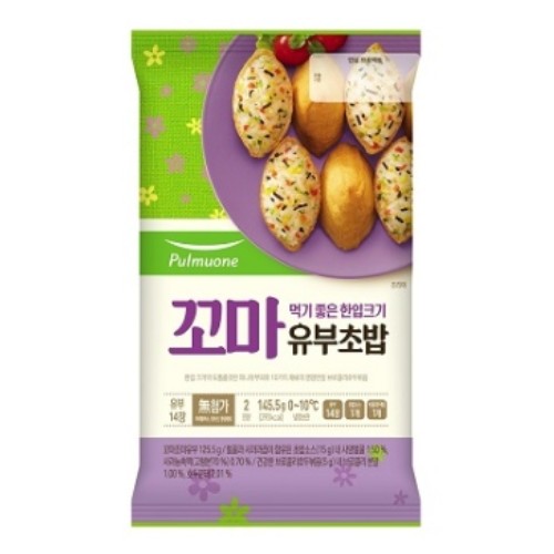 풀무원 꼬마 유부초밥 145.5g이미지입니다. 누르면 해당 게시물로 새창이동합니다.