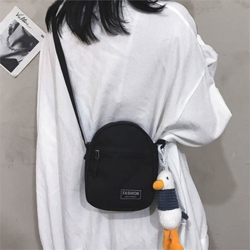라일리 남녀공용 캔버스 미니 크로스백 6컬러 ORK-109 커플 학생 여행용보조 메신저 크로스 용백 소풍용가방 선생_이미지