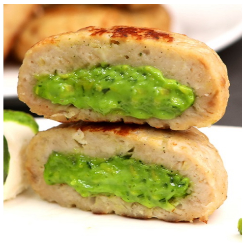 허닭 닭가슴살 함박스테이크 바질페스토 100g (30개)