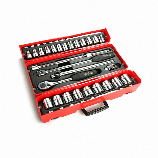 코켄 1/2인치 12각 핸드 소켓세트 P4241M (28pcs)_이미지