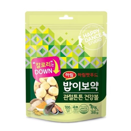 밥이보약 독 관절튼튼 건강볼 38g (3개)_이미지