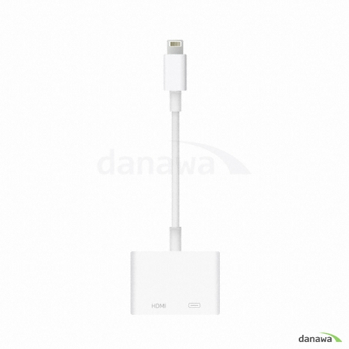 APPLE 라이트닝 디지털 AV 어댑터 MD826FE/A (패키지)_이미지
