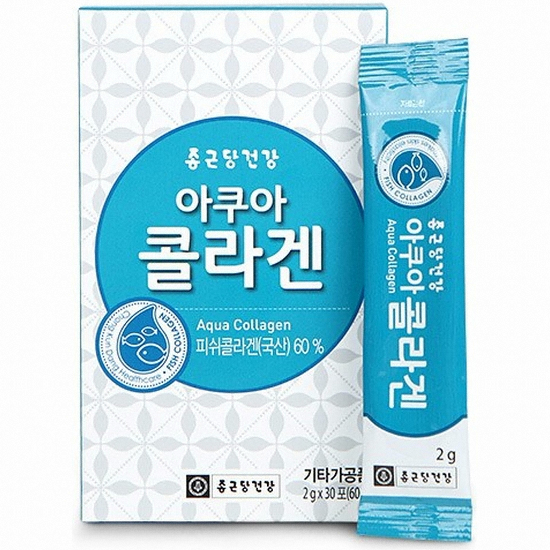 종근당건강 아쿠아 콜라겐 30포 (4개)