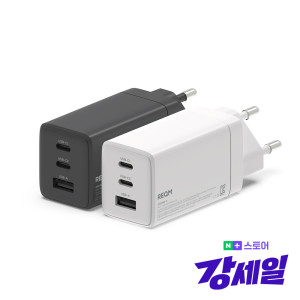 오로라모바일 Re:QM PD PPS 65W 3포트 GaN 충전기 QPD365N_이미지