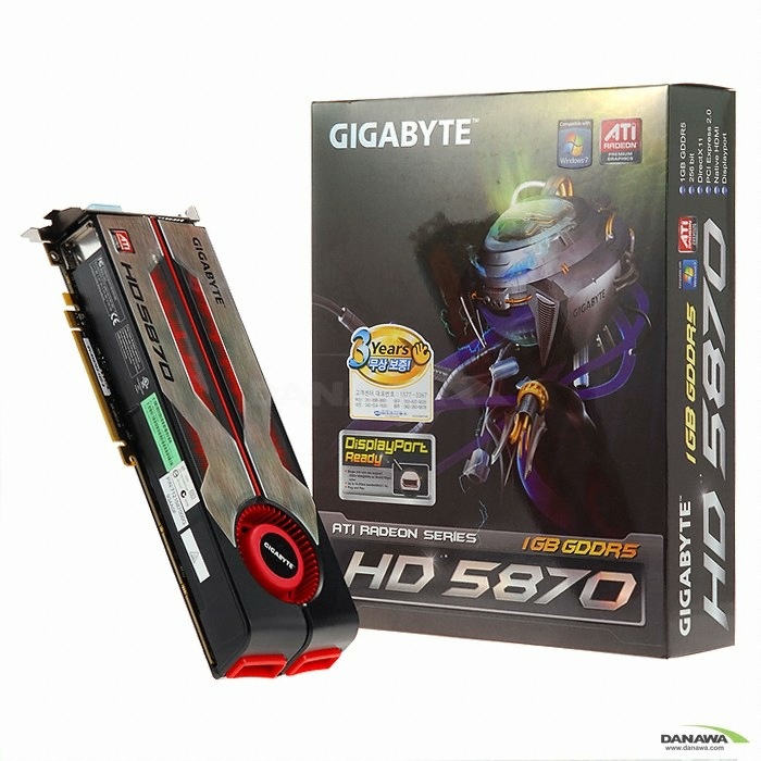 GIGABYTE 라데온 HD 5870 The Classic D5 1GB_이미지