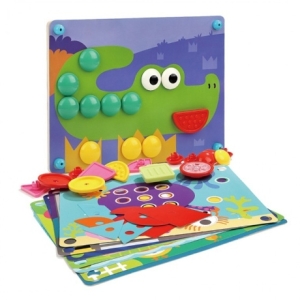 탑브라이트 8in1 도형패턴퍼즐 130895 창의력 도형패턴만들기
