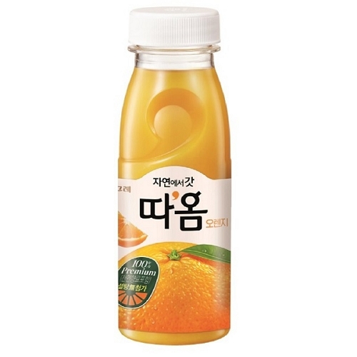 빙그레 따옴 오렌지 235ml (40개)_이미지