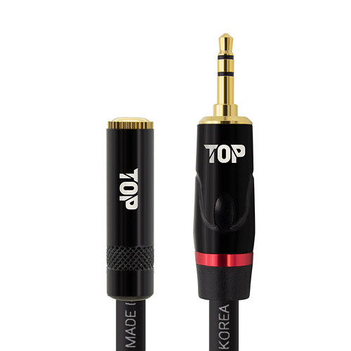 탑라인에이치디 솔탑 3.5mm 스테레오 연장 케이블 (1.5m, SOLTOP-1871)_이미지
