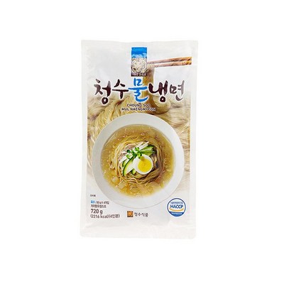 청수식품 청수 물냉면 720g이미지입니다. 누르면 해당 게시물로 새창이동합니다.