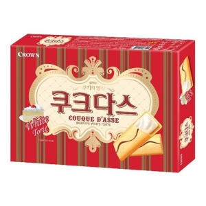 크라운제과 쿠크다스 화이트 289g (5개)_이미지