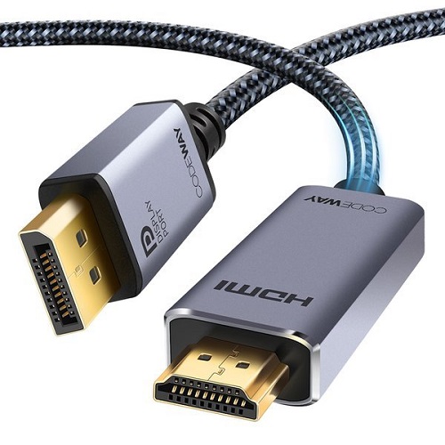 티에프엔아이엔씨 코드웨이 DP to HDMI 패시브 케이블 (1m)