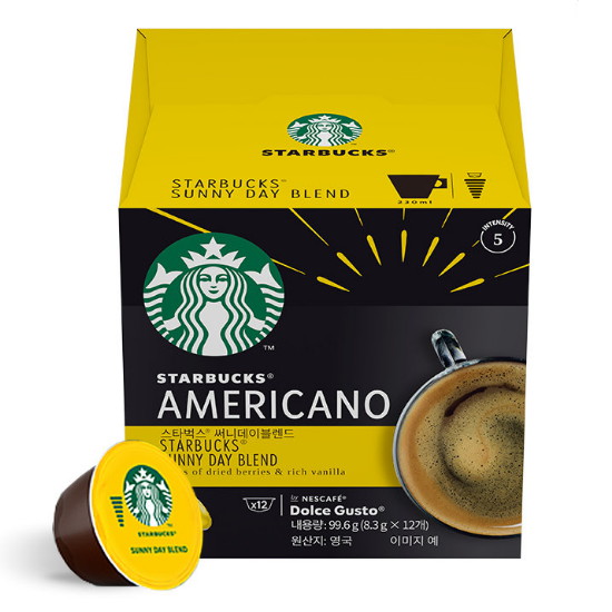 네슬레 스타벅스 앳홈 써니데이 블렌드 12개입 (6개)