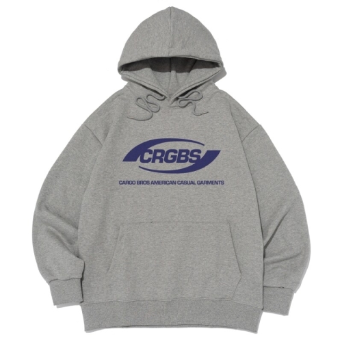 카고브로스 OVER BOX LOGO HOOD T-SHIRT GRAYBLUE black CB25FF0404 939422