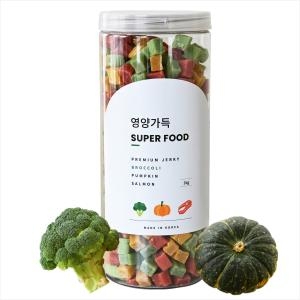 제로랩스 영양가득 브로콜리 단호박 연어 1kg