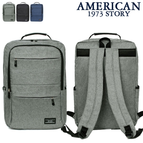 아메리칸스토리 슬림 폴리 백팩 캐주얼가방 학생배낭  학교 스쿨백 여행 노트북_GBM-T04