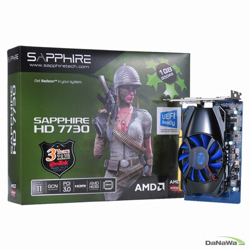 SAPPHIRE 라데온 HD 7730 D5 1GB_이미지