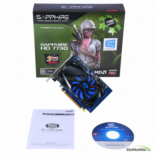 SAPPHIRE 라데온 HD 7730 D5 1GB_이미지