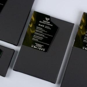 마스터 검정 캔버스 6F 40.9x31.8cm