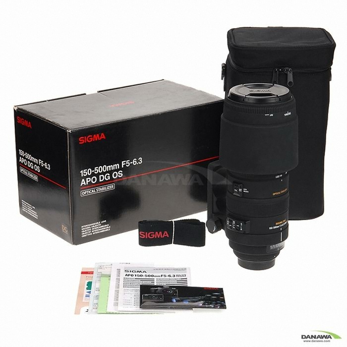 SIGMA APO 150-500mm F5-6.3 DG OS HSM 니콘 F용 (중고품)_이미지