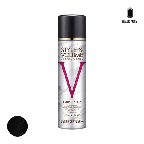 더마클라센 스타일앤 볼륨짱짱 흑채 스프레이 블랙 120ml (1개)