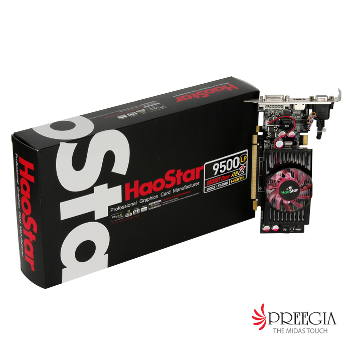 HAOSTAR 지포스 9500GT Ostar 시즌2 HDMI D3 512MB LP_이미지