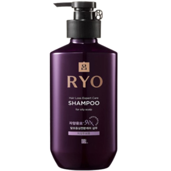 려 자양윤모 9EX 탈모증상케어 샴푸 지성 두피용 400ml (6개)_이미지