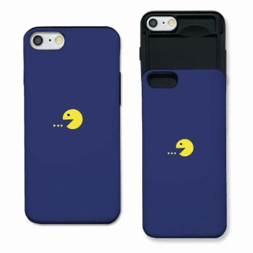 봉봉케이스 아이폰X/XS 냐금냐금 블루 슬라이더 케이스_이미지