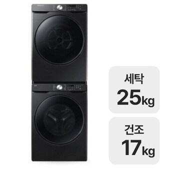 삼성전자 그랑데 AI <b>WF25DG8250BV</b> + DV17T8520BV