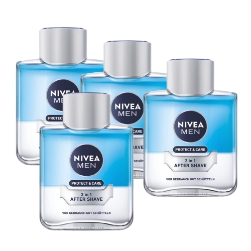 니베아 프로텍트 앤 케어 2IN1 에프터 쉐이브 100ml (4개)_이미지