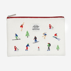  에이모노 파우치_Minies Warm Flat Pouch Winter