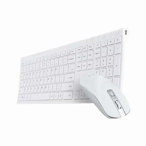 티앤에스인터내셔널 NOX NB-K1AC 무선 키보드 마우스 세트 (화이트)_이미지