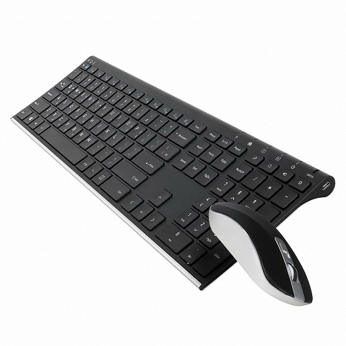 티앤에스인터내셔널 NOX NB-K1AC 무선 키보드 마우스 세트 (화이트)_이미지