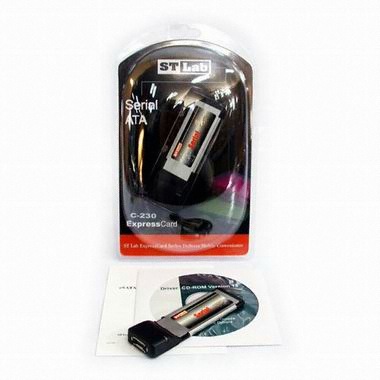 강원전자 NETmate eSATA 1Port PCMCIA Express 카드(JMicron) (C-230)_이미지
