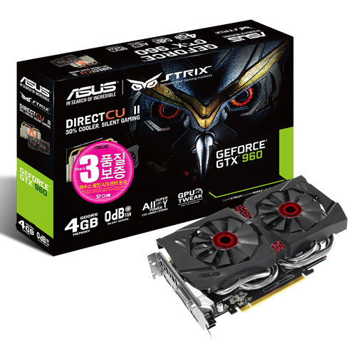 ASUS STRIX 지포스 GTX960 DC2 D5 4GB STCOM_이미지