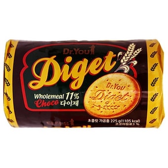 오리온 닥터유 <b>다이제</b> 초코 225g