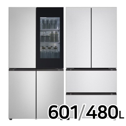 LG전자 디오스 오브제컬렉션 STEM Fit & Max 노크온 M626SVV352S + Z484SVV172S