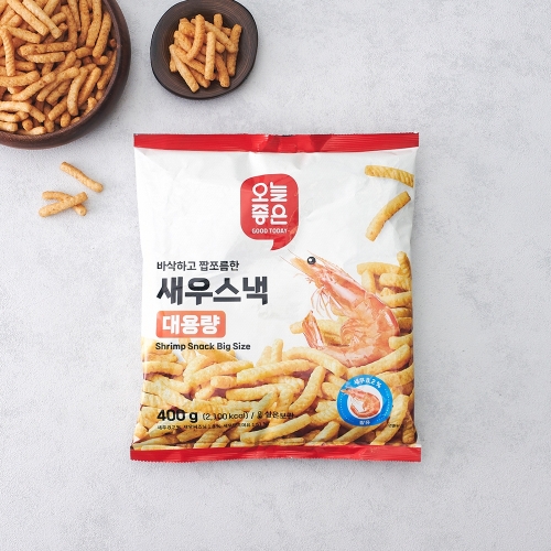 오늘좋은 새우스낵 대용량 400g