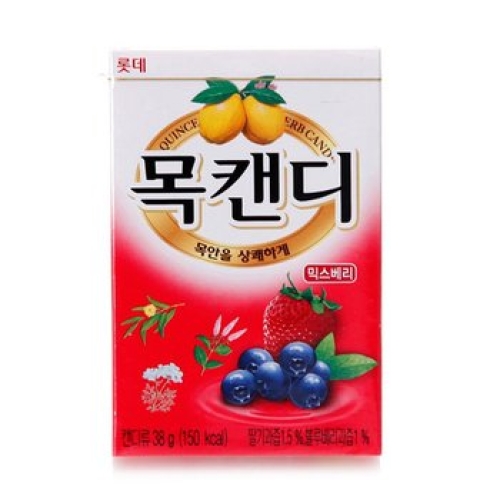 목캔디 믹스베리 38g